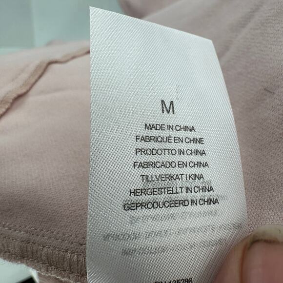 Lysse Blazer Jacket WMNS M Pink Open Front Stretch Twill Long Sleeve Hand Pocket - Picture 8 of 11